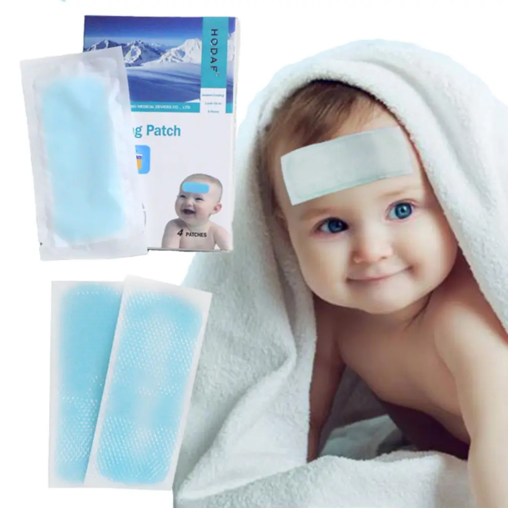 HODAF  High Quality Children Fever Reduce Ice Pad For Kids Fever Cooling Gel Pad