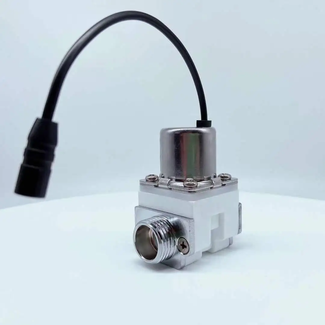  12V DC touch free auto faucet infrared sensor G1/2 inch electric latching bistabe pulse water solenoid