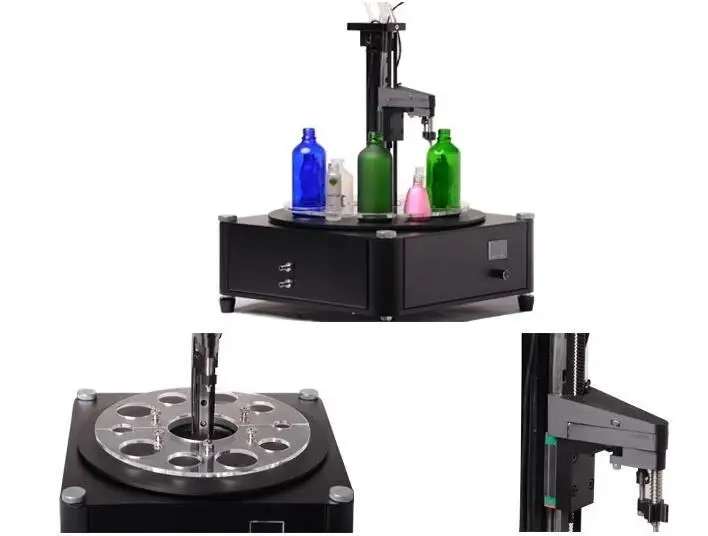 Automatic Perfume Liquid Milk Oil Filling Machine Electric Pump Plastic Bottle Small Convenient Glass New Product 2020 CE 8.5