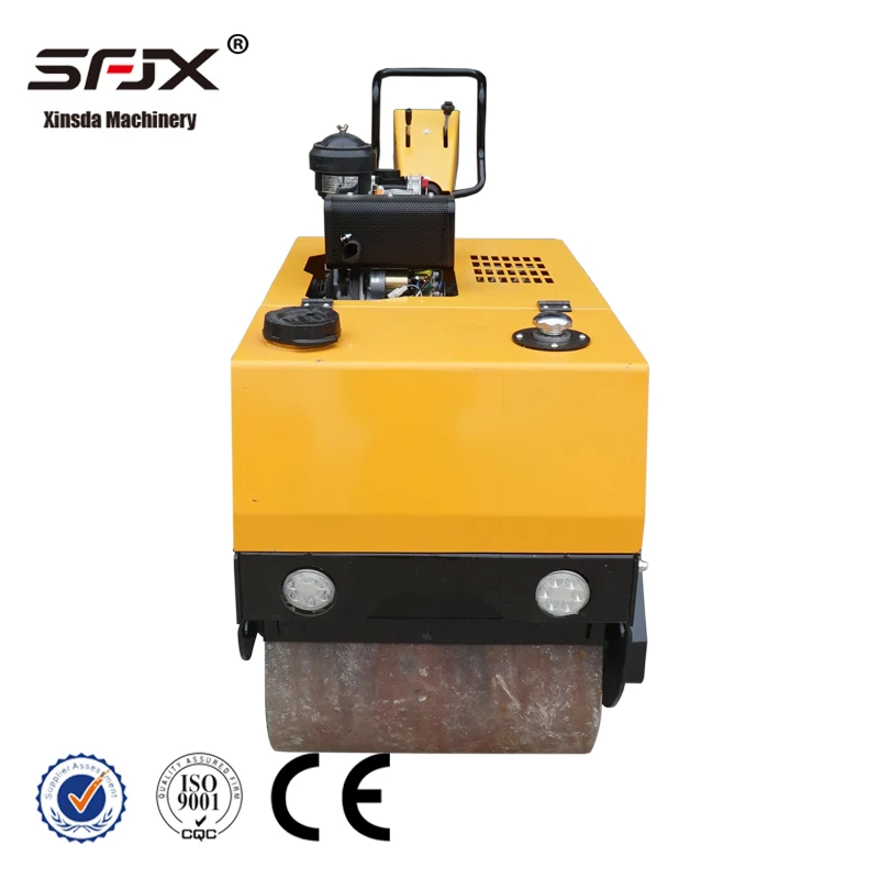 550KG Road Roller Factory Price of Vibratory Double Drum Road Roller