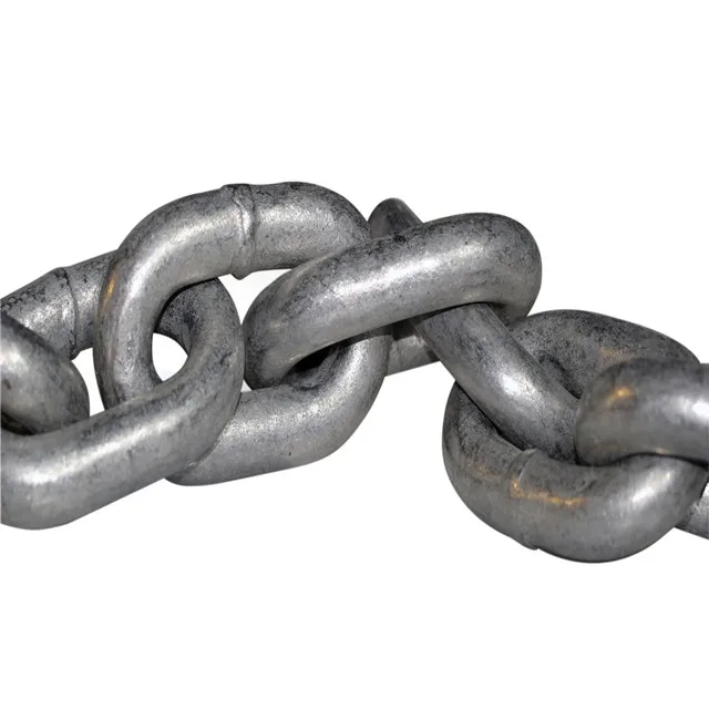 Chain U2 U3 Black Painted or Galvanized Boat Anchor Chain with Lr, ABS, BV, Dnv Certified