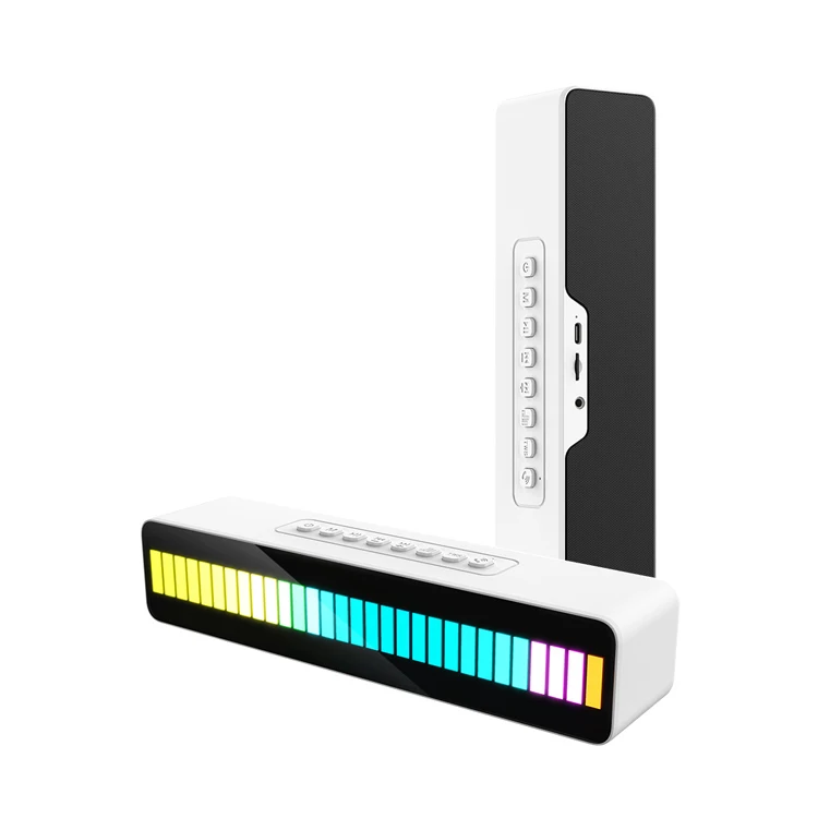 NEW 2022 Outdoor Party Portable System RGB TWS LED Lamp Boom Box Speakers bt Bass Sound Wireless Speaker