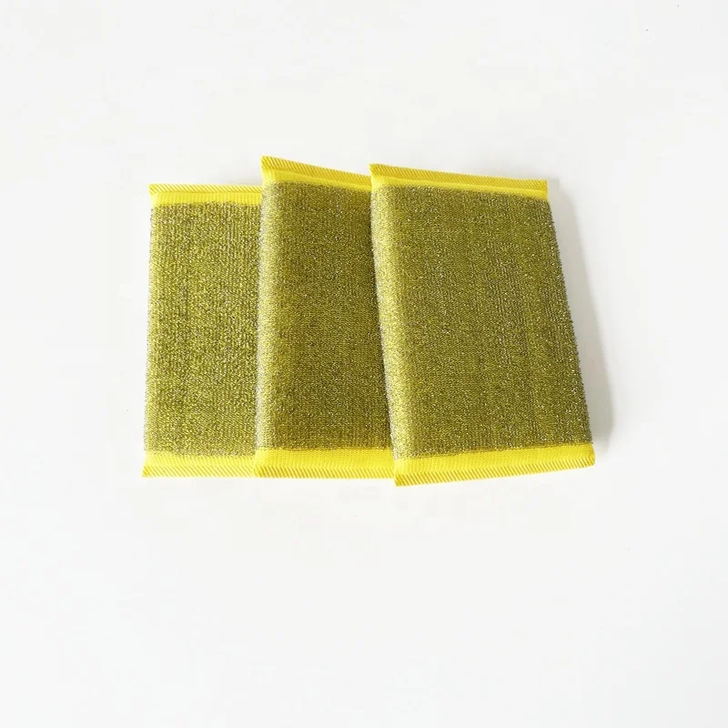 Stainless steel scourer kitchen cleaning scrubber steel wool scrubbing sponge house hold products