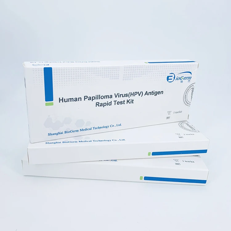 One Step Rapid Test Kit Fob Test Kit Cassette Sample Collection Swab For Women Hpv Testing