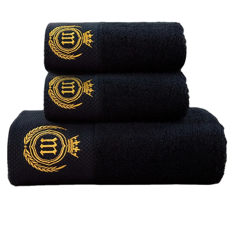 Wholesale 100% cotton bath towel face towel hand towel