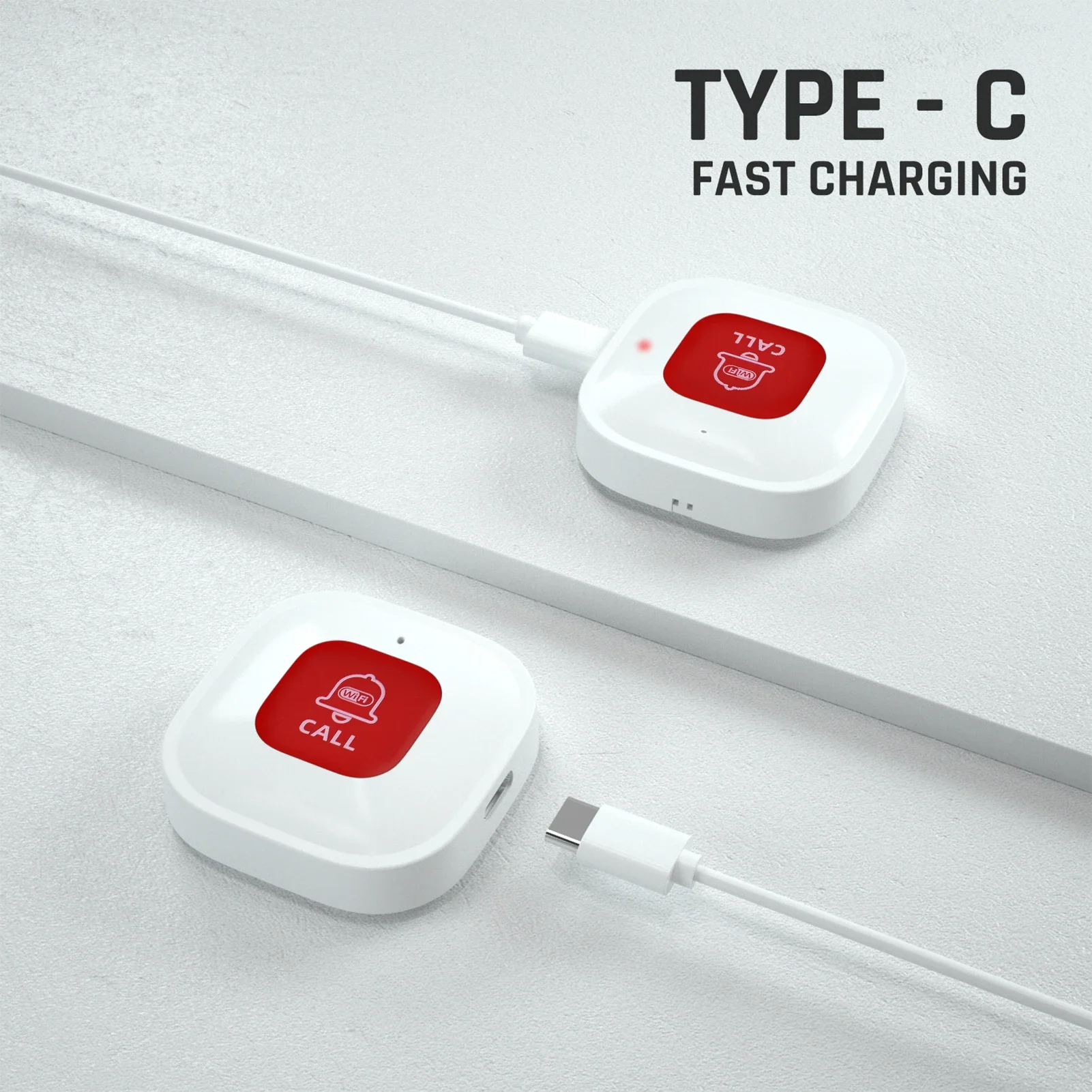 2024 WiFi SOS button wireless emergency sos call panic stop button gps tracker sos