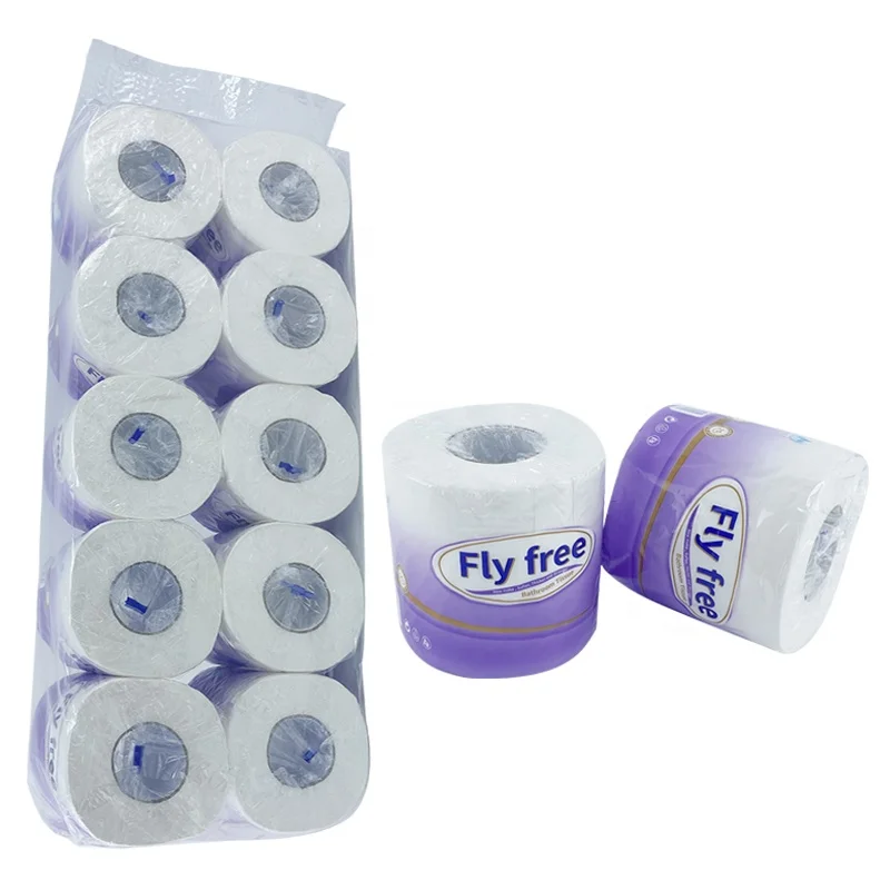 2023 High Quality Toilet Paper Wholesale Super Soft Bathroom Toilet Tissue Rolls