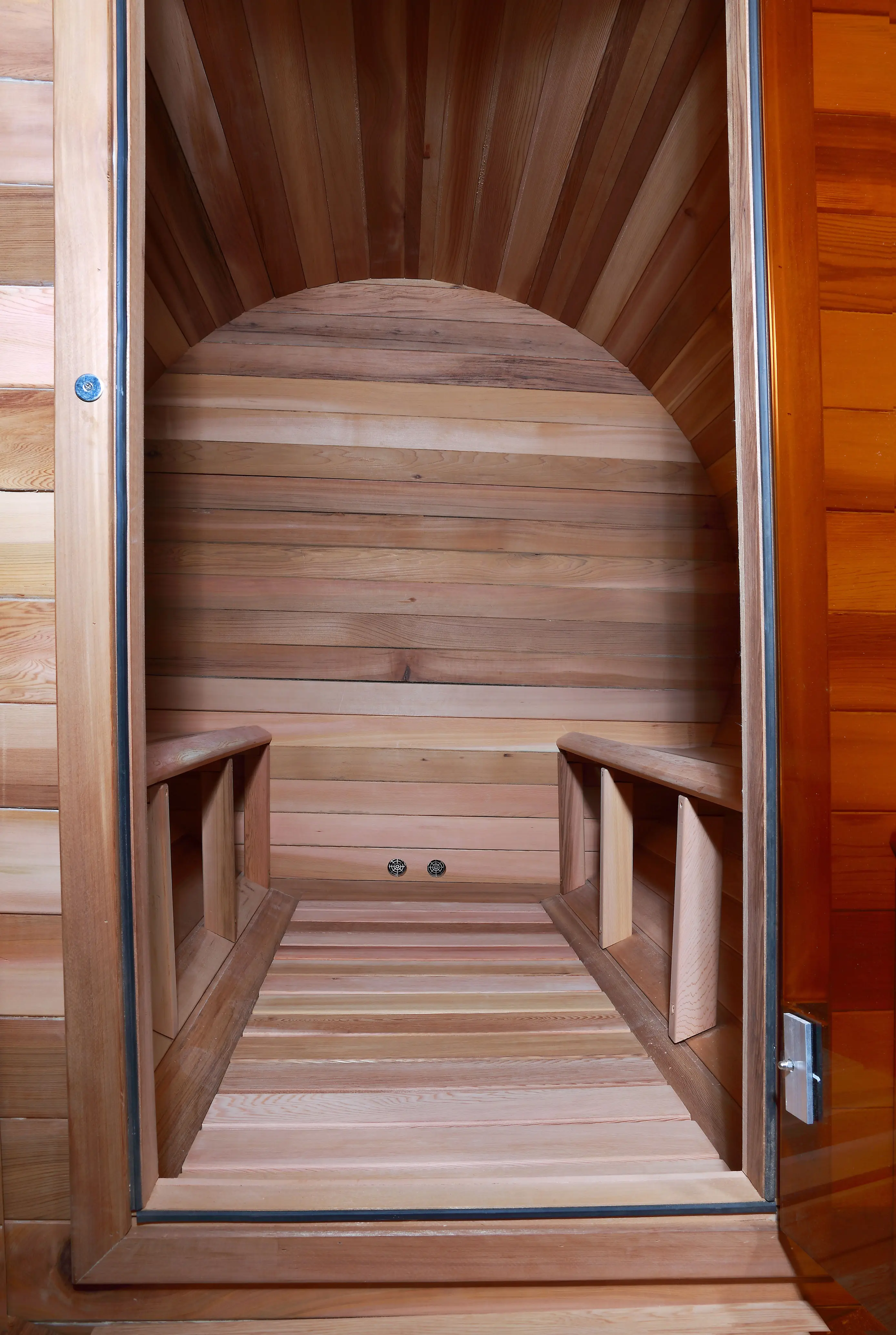 New Outdoor Pure Canadian Red Cedar Wooden Sauna Commercial Sauna Steam Room Kit Set