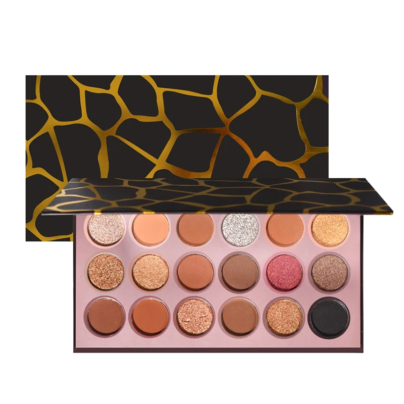 Оптовая продажа, тени для век без логотипа, нюдовые тени для век для макияжа, палитра теней для век 18 цветов