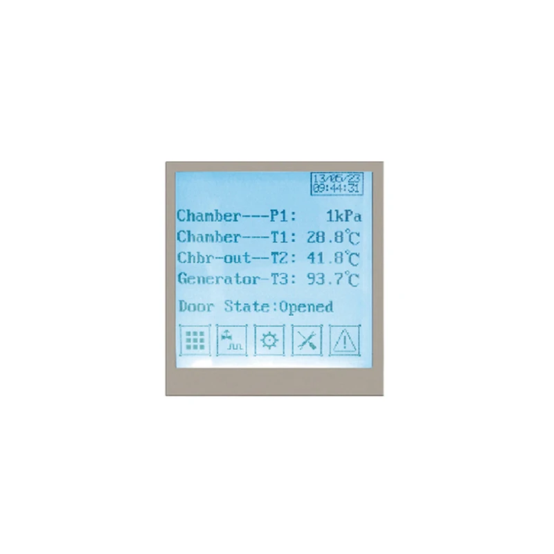 AELAB Autoclave Class S Benchtop Large Volume Automatic Door 80L Tabletop Autoclave for Hospital