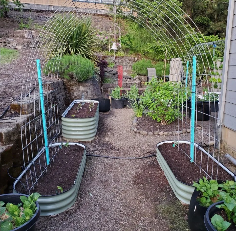 Wholesale Modular Aluzinc Raised Garden Bed Metal Planter Box Outdoor