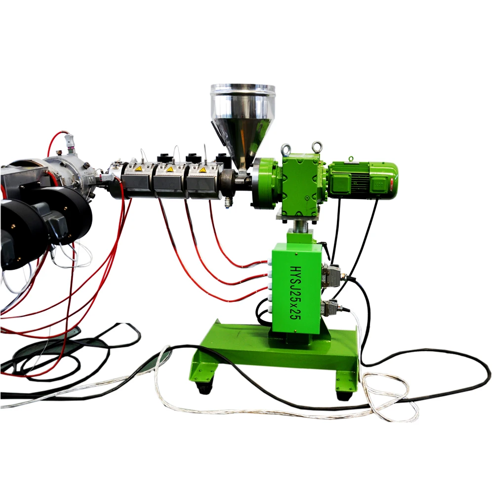 HYPET high speed output capacity HDPE PE PPR PPH hot and cold water pipe tube production machine extrusion line making machine