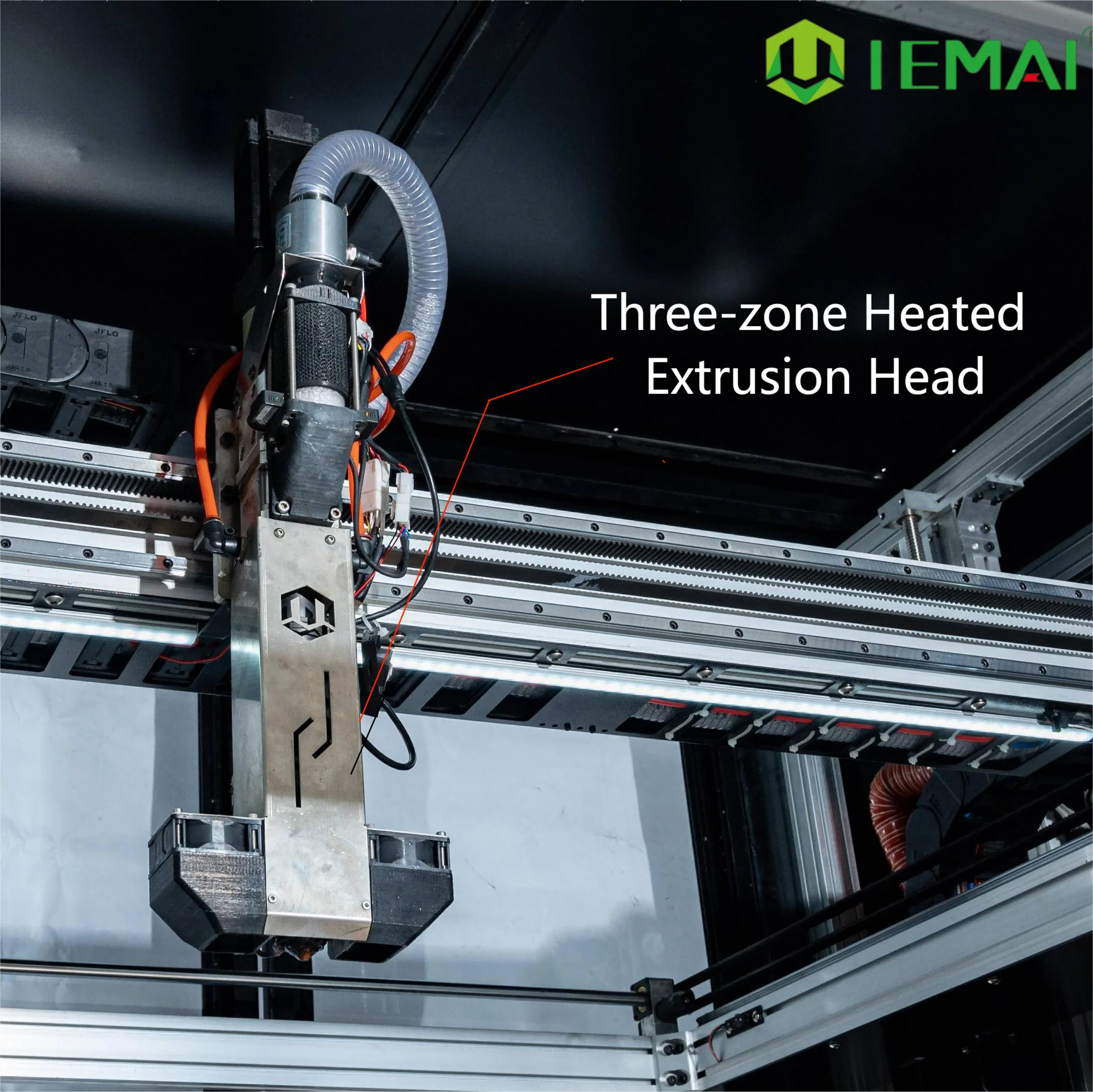 Large industry pellet 3d printer 1500*1500*1500 mm for large artwork high quality 3d printing