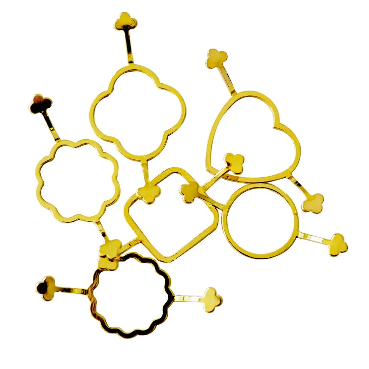 Wax Seal Stamp Shaper Sealing Wax Stamp Ring Beads Sticker Wax Seal Mold for Envelope Wedding Cards