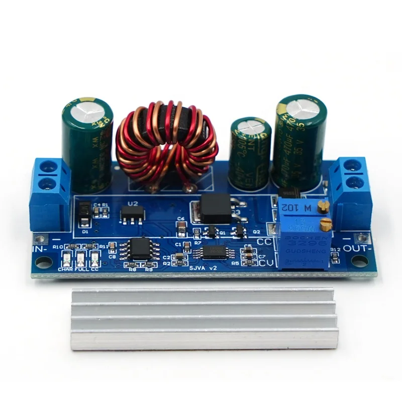 CC CV Adjustable 3A 35W DC 5 -30V to DC 0.5 -30V Step Up Down Buck Boost Converter Power Supply Module Voltage Regulator XY-SJVA