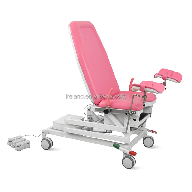 Good Price Clinic Use Medical Exam Chairs Gynecologist Pink Examination Table Examination Bed For Hospital Use