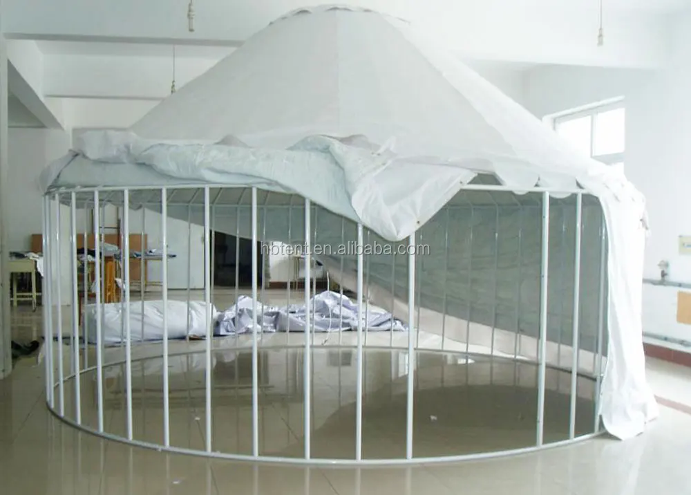 Dia 3-6m luxury Inflatable Yurt tent for outdoor family house yurt tent with warm felt