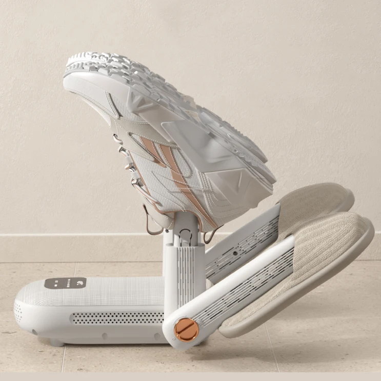 Winter Ultraviolet Foldable Shoes Dryer Slippers Hot Air Footwear 2 Modes Electric UV Smart Boot Heater Dryer Machine