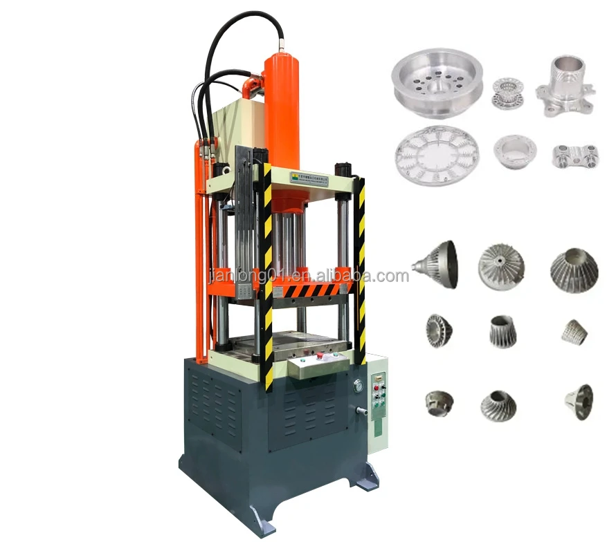 High efficiency and low noise die casting edge trimming press