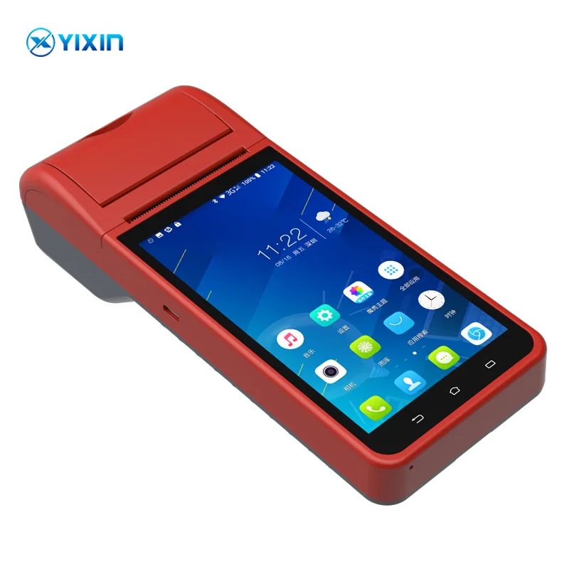 2021 горячая Распродажа android pda pos термопринтер Pos с принтером Сделано в