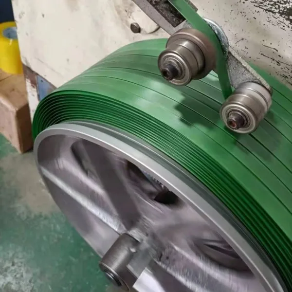 packaging Plastic Pet Strap Polyester pet band strap green tape 19mm 16mm