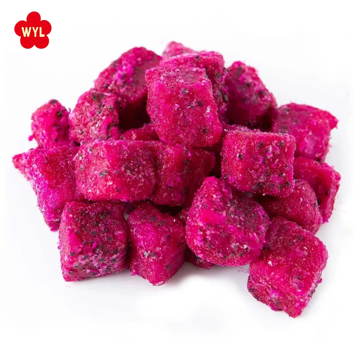 frozen pitaya cube IQF red pitaya frozen fruits Frozen red heart dragon fruit