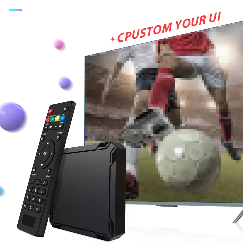 Android TV Box  Amlogic S905Y4 Quad Core dual wf 2.4G 5G android Set Top Box 4K smart tv box