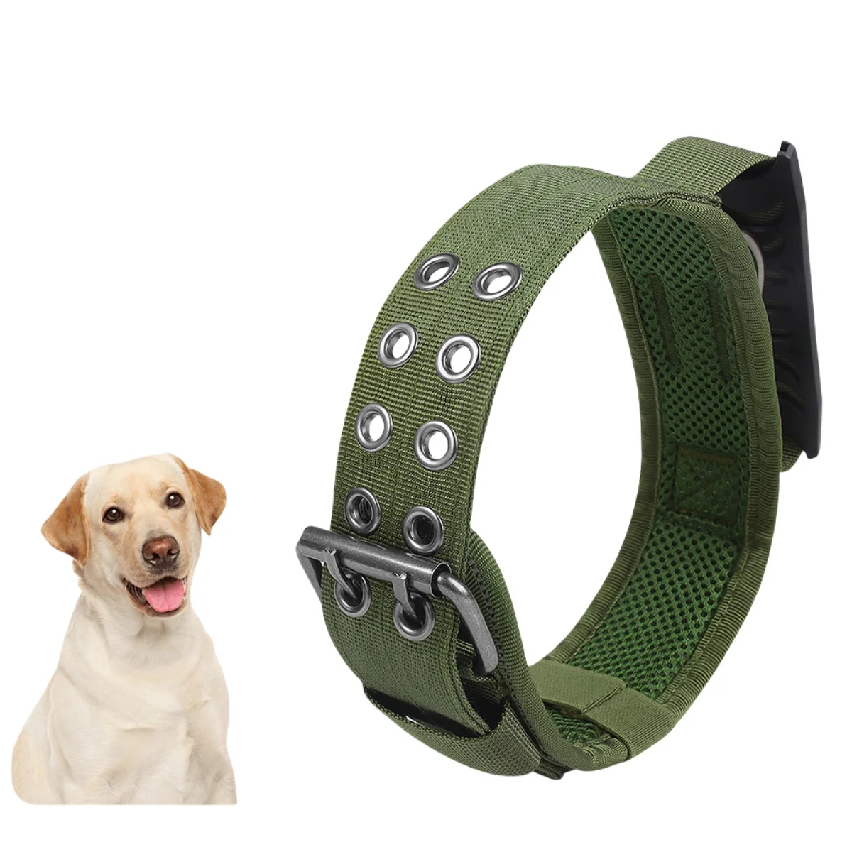 Pet Reflective Tactical Dog Collar Heavy Duty Dog Collar Training