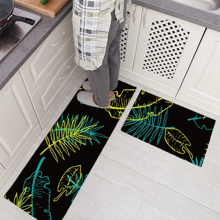 40x120cm pvc plastic anti fatigue water absorbent kitchen mat