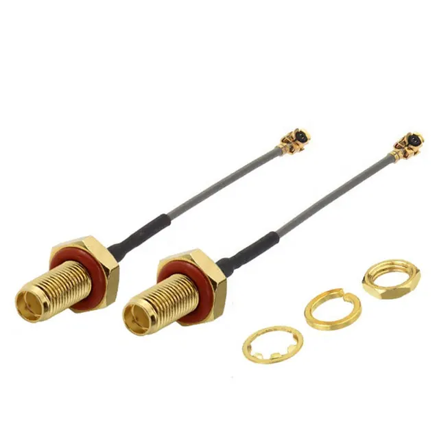 10CM 15CM 20CM 25CM male RPSMA SMA Female To UFL IPEX MMCX MCX RF RF1.37 RF0.81 RF1.13 Pigtail Cable