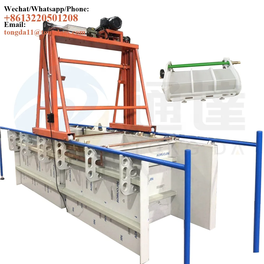  Tongda11 metal electroplating line Barrel production nickel plating