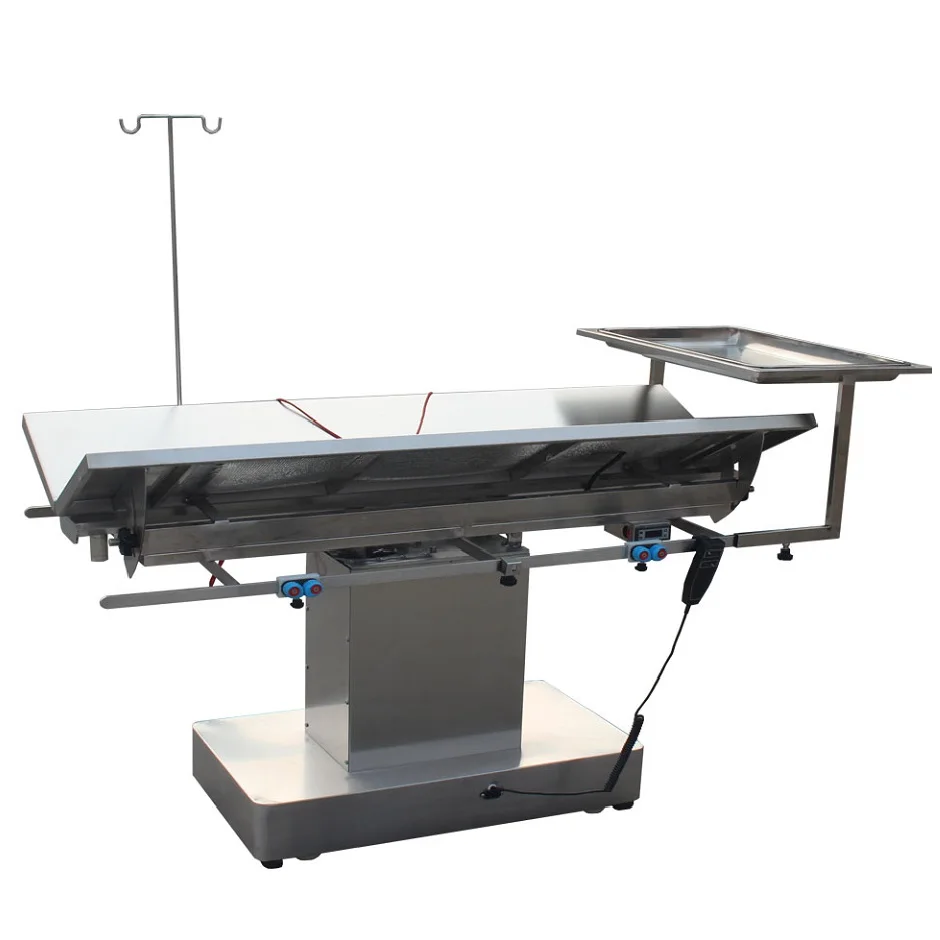 
Electric veterinary clinic pet dog surgical table stainless steel operation table 