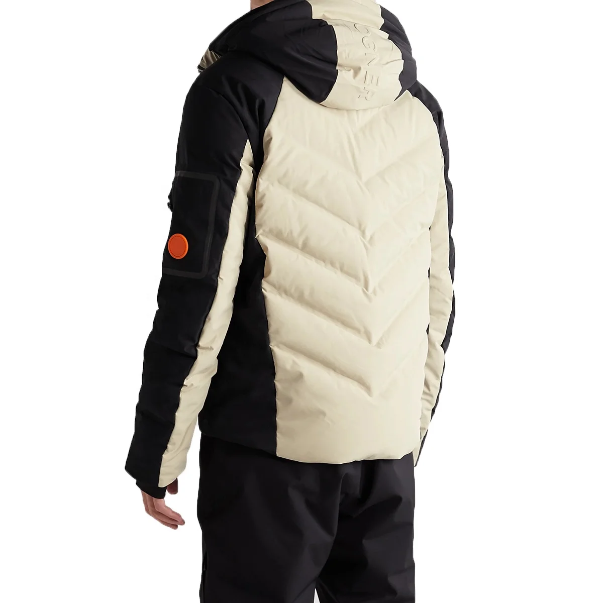 Мужская верхняя одежда, прочная водонепроницаемая зимняя куртка, стеганая Лыжная куртка с капюшоном, OEM