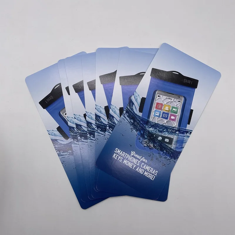 Latest Design FSC Custom Printed Backing Led Light Color Printing Blister Paper Packing Card