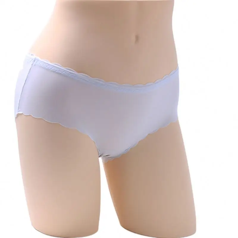 Most Popular Bra And Panties Lingerie Women Soft Seamless Ice Silk Ladies Cotton Panties Underwear