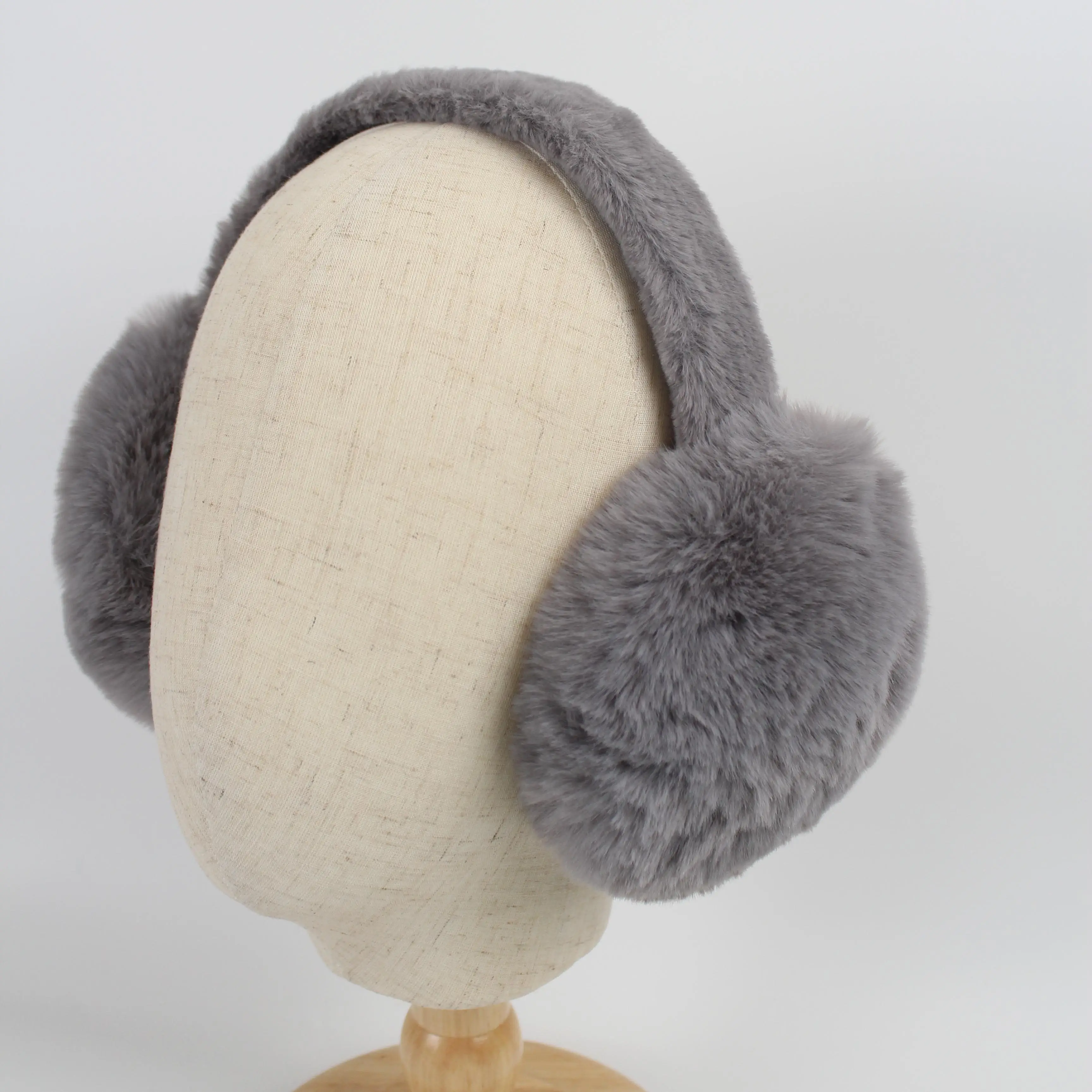 Customization Girls Furry Soft Winter Outdoors Warm Fur Earmuffs Winter Ear Muffs