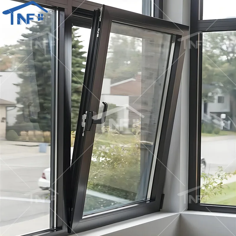 USA Canada Florida Approved Supply Thermal Break Aluminium Modern Hurricane Windows Wind Resistant