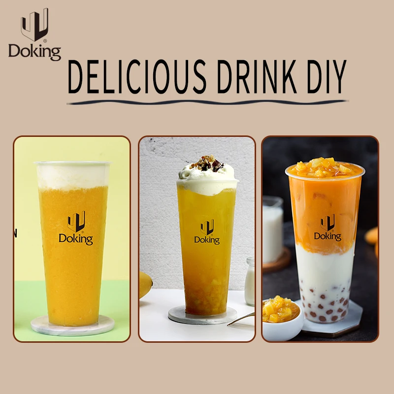 Doking Factory Hot Selling Real Low Price Alphonso Mango Jam Concentrated Jam Fruit