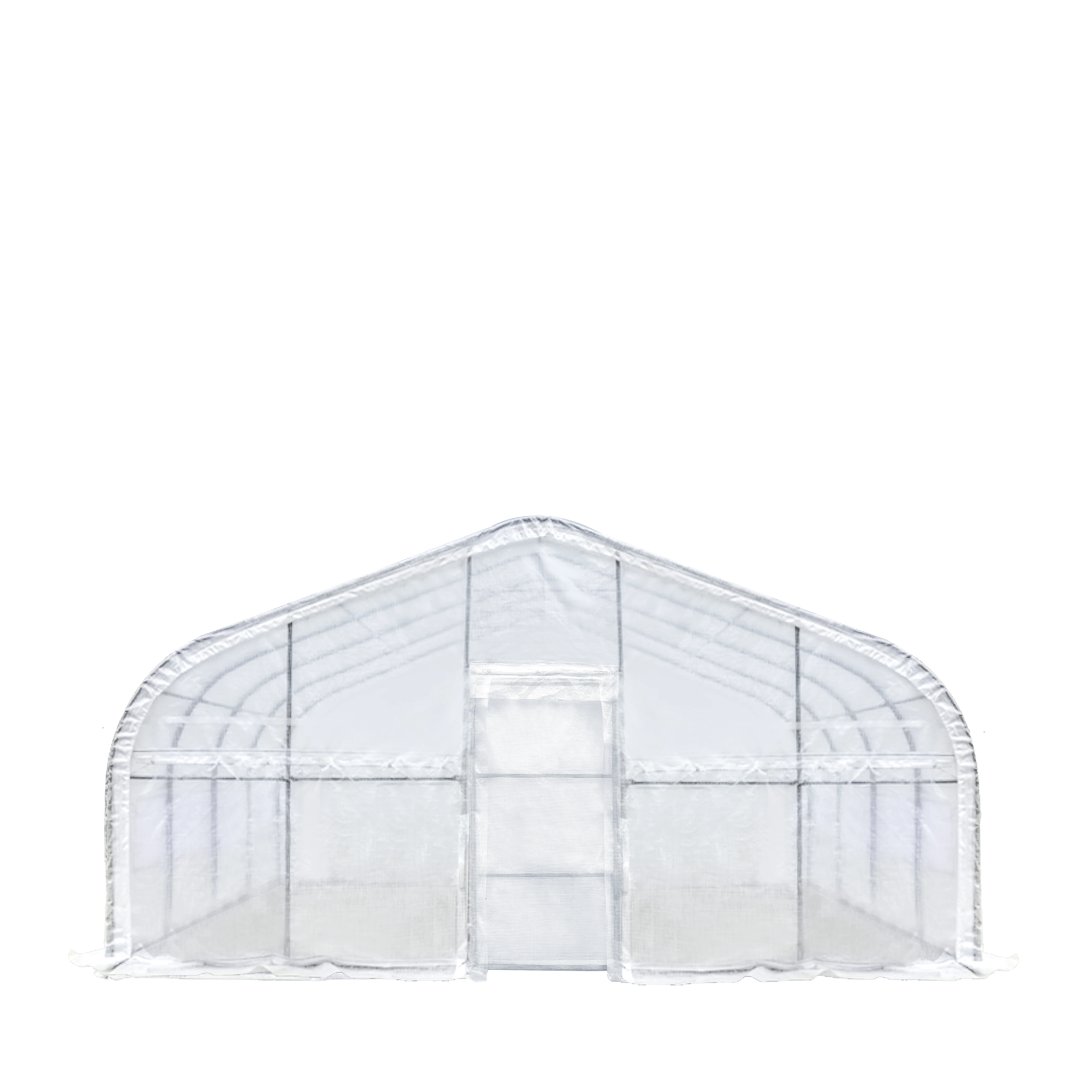 China factory steel galvanized frame multi single span PE film tunnel greenhouse grow tent greenhouse accessories
