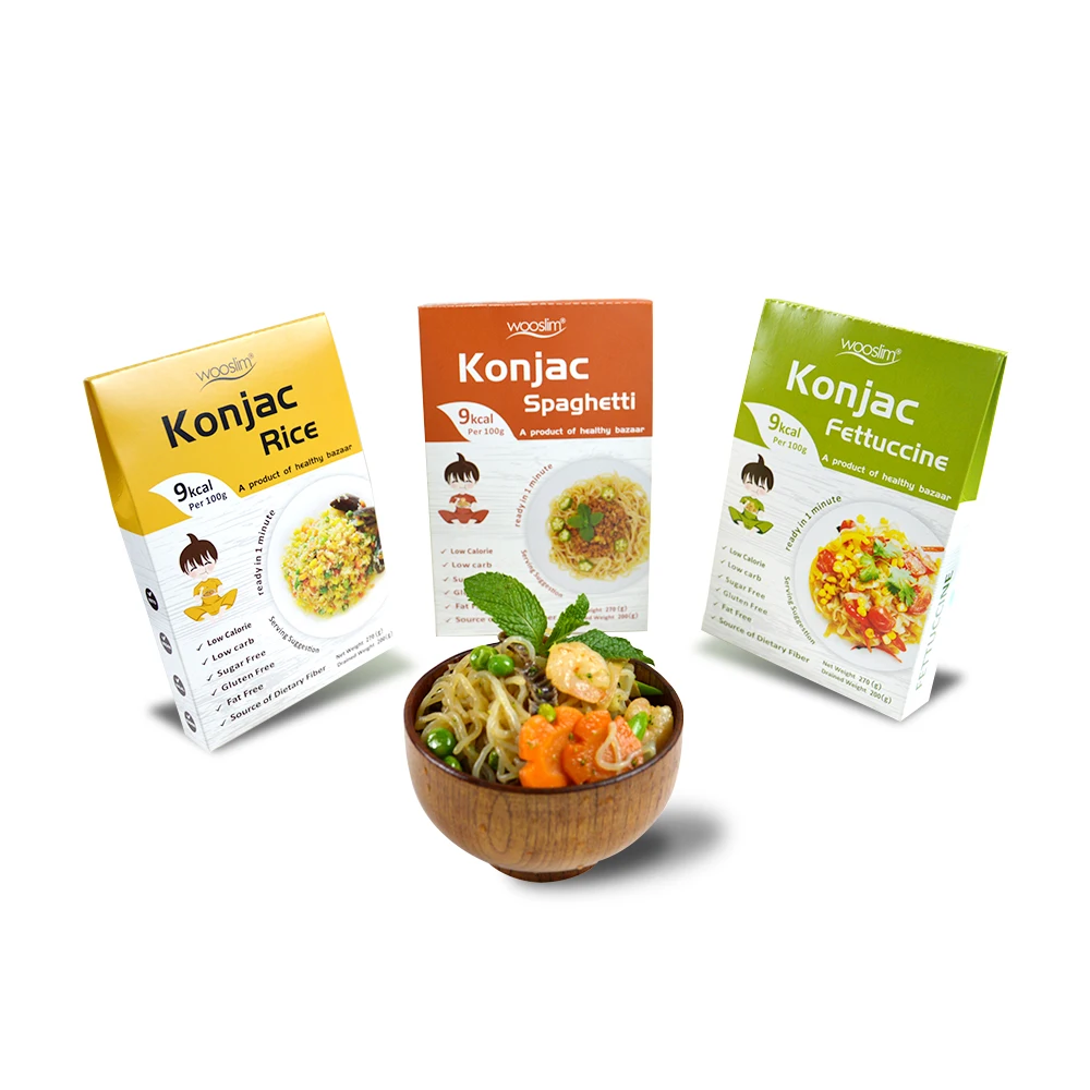 Shirataki оптовая продажа лапша быстрого приготовления konjac без яиц Диетическая еда