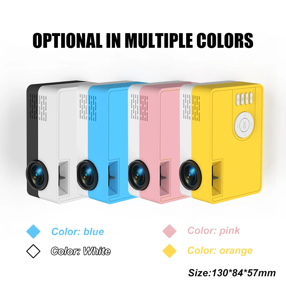 Newest J15 320x240p led mini multimedia wifi