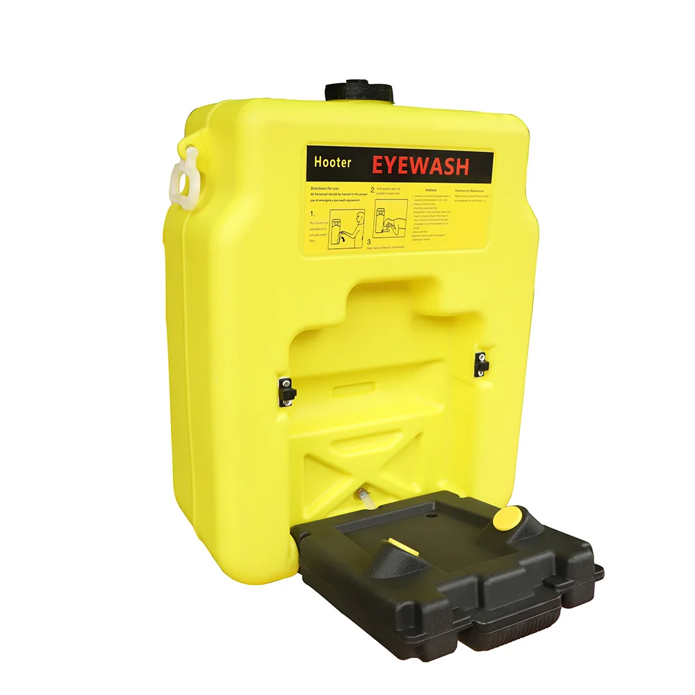 Factory-Portable Eyewash Station with Emergency Clearance Requirements Canvas Upper Material for Washing Needs