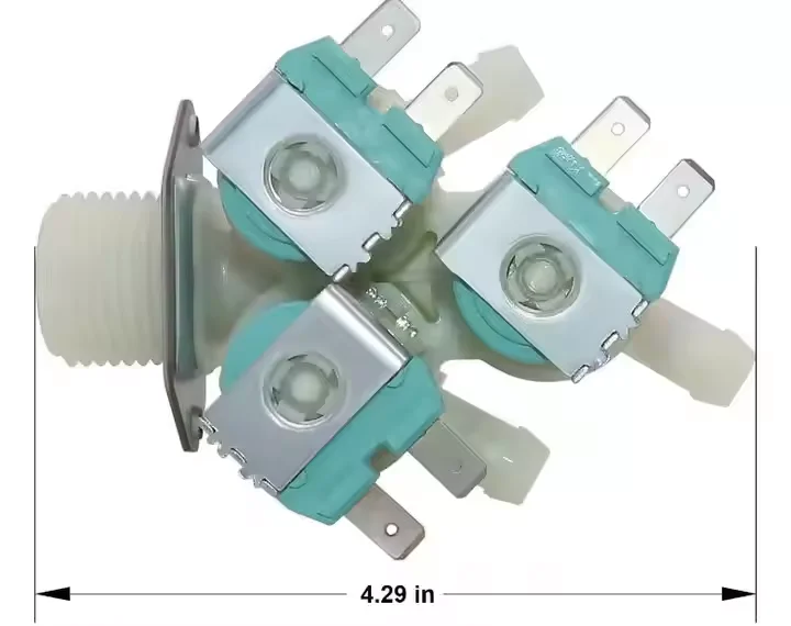 Original 33690148 DC62-00142G Washer Part Washing Machine 3-way Cold Water Inlet Valve