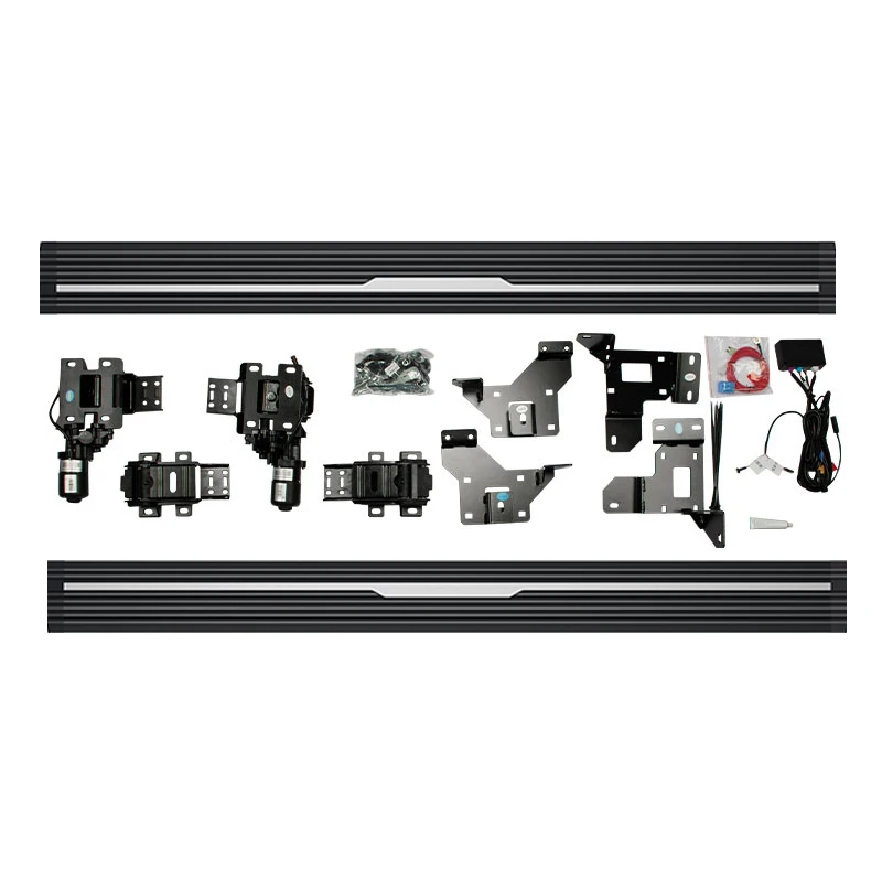 aluminum car pedal sliding plate  Steps on LED scooter with colorful Electric Side Step For BMW X5 2014 2018 powered steps