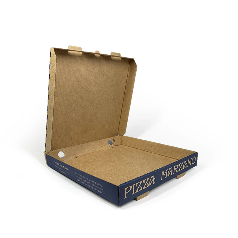 China Wholesale kraft paper pizza box cartons Cheap Recycle corrugated paper pizza box