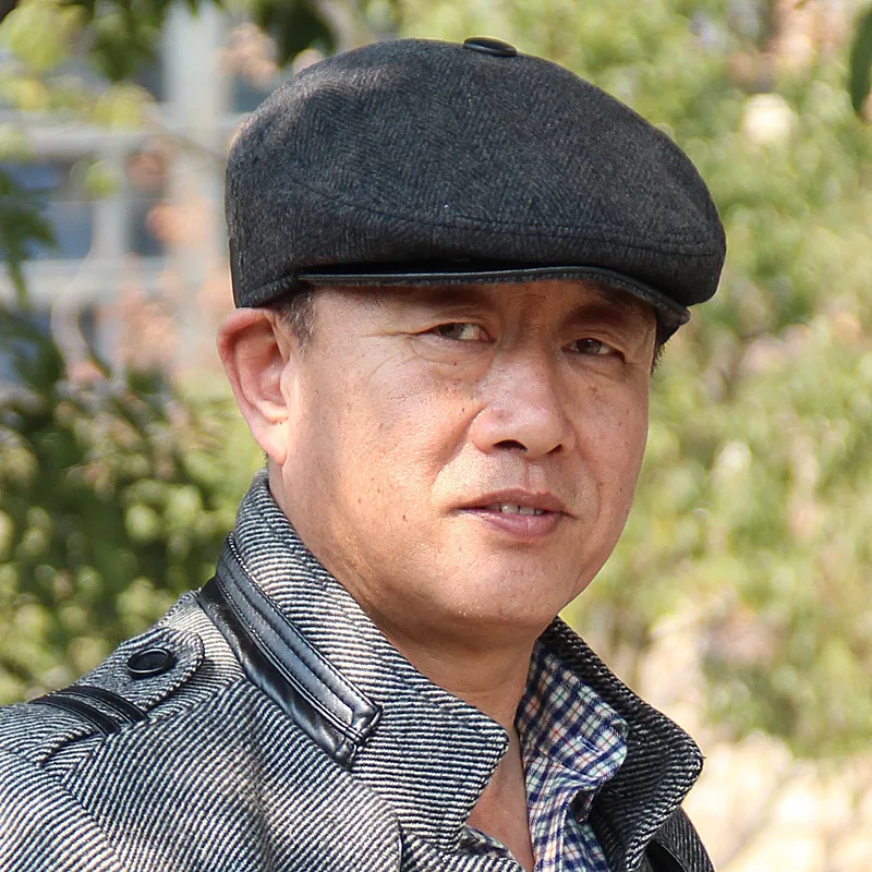 Man High Quality British Ivy Hats