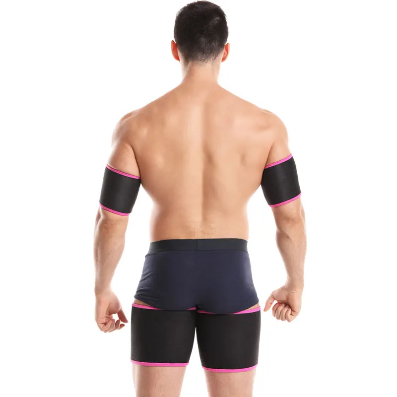 Customizable high-quality 4-piece suit resistance band bracer protection elbow & knee pads