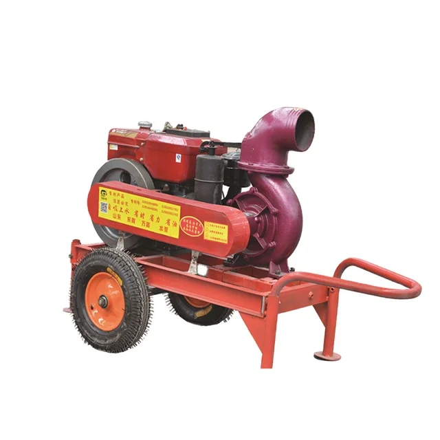 6inch 12HP diesel pump unit centrifugal all iron pump for farm irrigation
