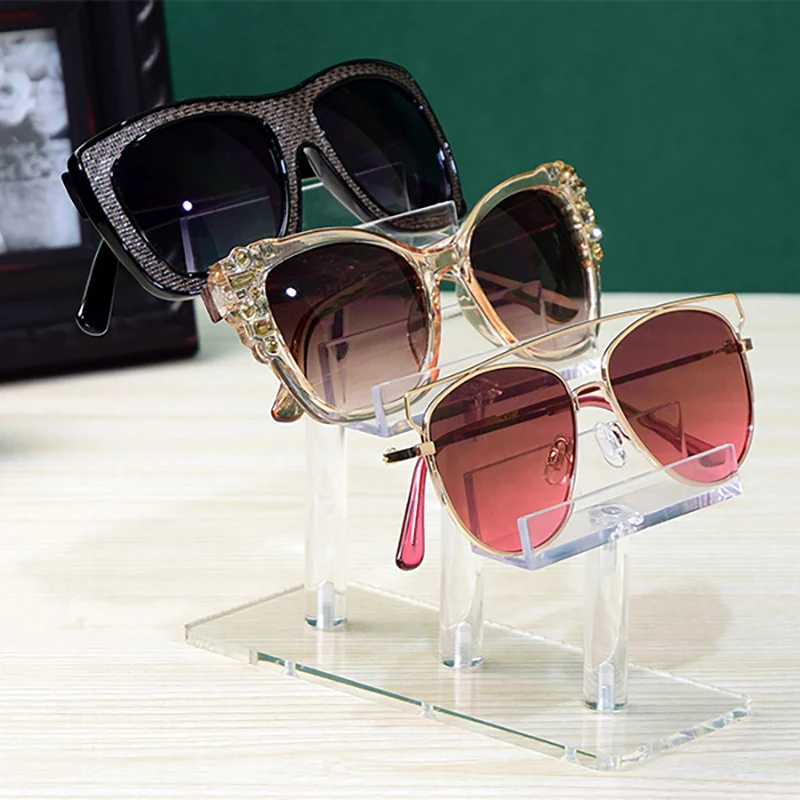 Customized Plexiglass Countertop Acrylic Display Rack  Glasses Sunglasses Eyewear Display Stand