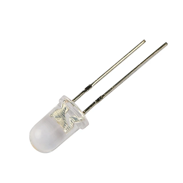 5mm White Through Hole LED Diode with Operating Temperature -40 to 85 Degrees Celsius  Made in Shenzhen China